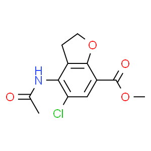 4-乙酰氨基-5-氯-2,3-二氫苯并呋喃-7-羧酸甲酯